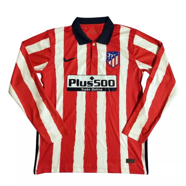 Camiseta Atlético De Madrid Replica Primera Ropa ML 2020/21 Rojo